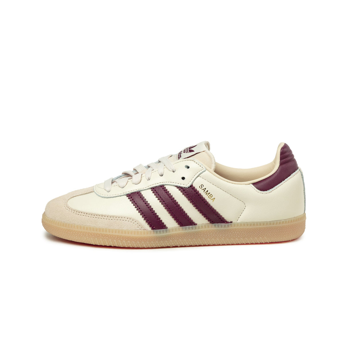 adidas Samba OG Wonder White/Shadow Red/Gum 3