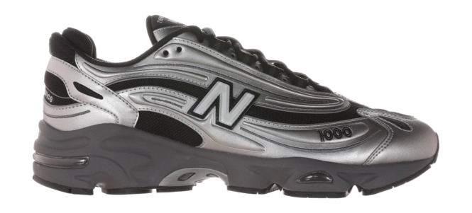 New Balance M1000EGR Silver Metallic/Green