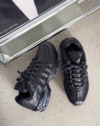 Nike Air Max 95 Big Bubble Leather Black/Black/Black