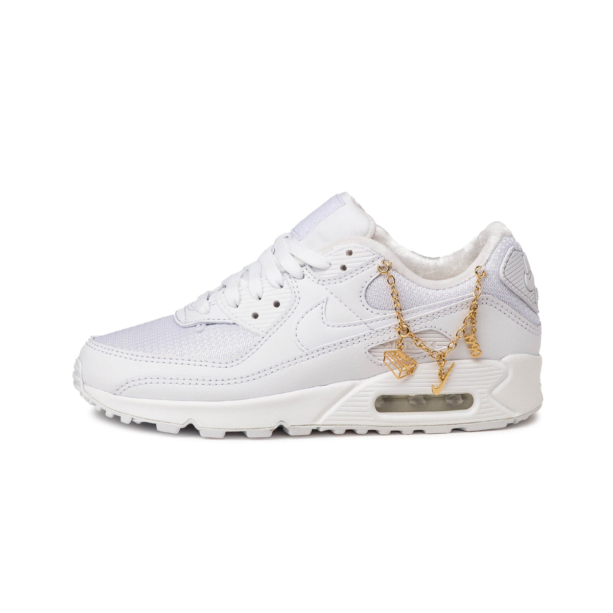 Nike Air Max 90 PRM White/Metallic Gold/White