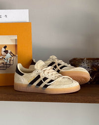 adidas Handball Spezial Warm Vanilla/Aurora Coffee/Gold Metallic