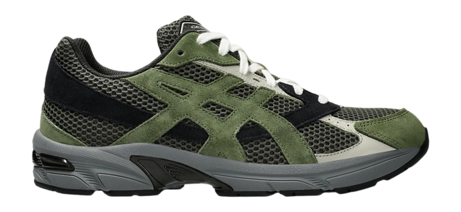 ASICS GEL-1130 Olive Canvas/Smog Green