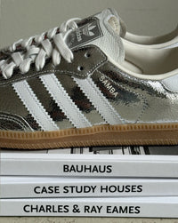 adidas Samba OG Silver Metallic/Cloud White/Core White