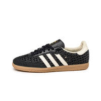 adidas Samba OG W *Woven* Core Black/Cream White/Gold Metallic