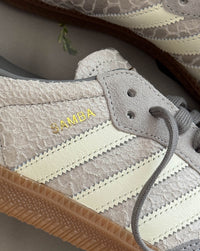 adidas Samba OG Snake Grey Two/Off White/Gum 4