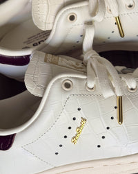 adidas Stan Smith 80s *Croc* Off White/Off White/Maroon
