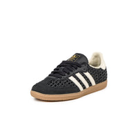 adidas Samba OG W *Woven* Core Black/Cream White/Gold Metallic