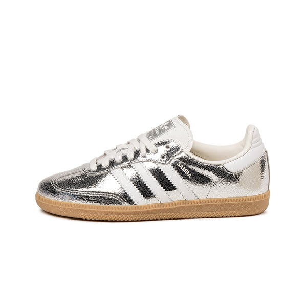 adidas Samba OG Silver Metallic/Cloud White/Core White